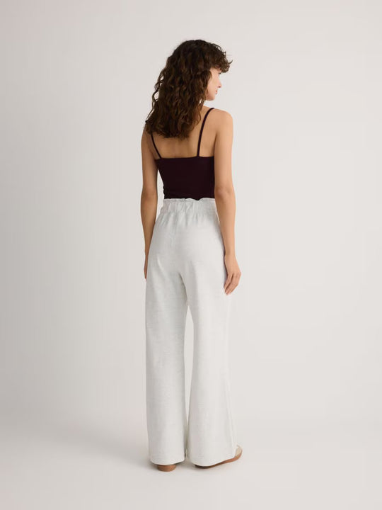 Utsvängda joggingbyxor -ljusgrå